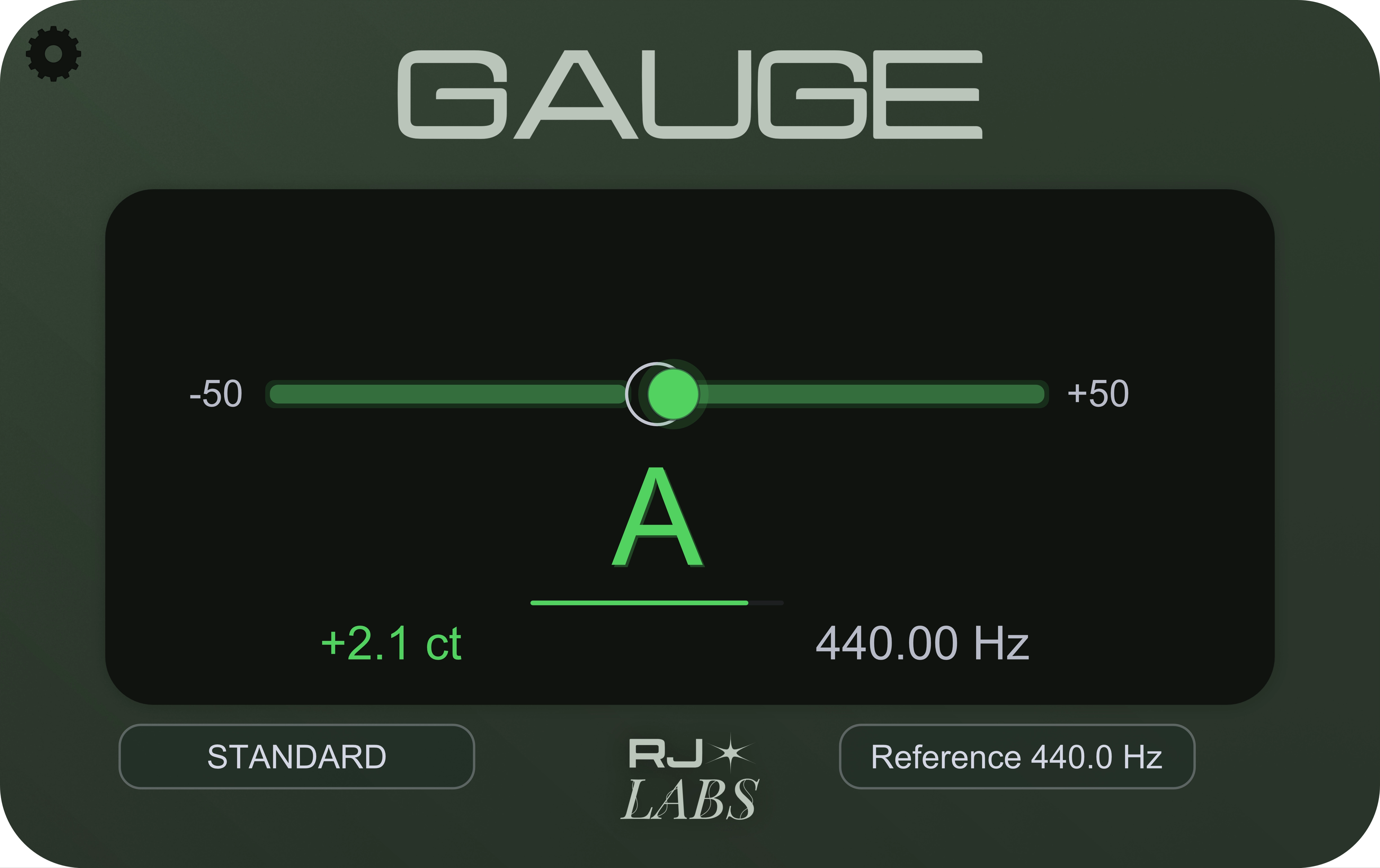 Gauge tuner interface
